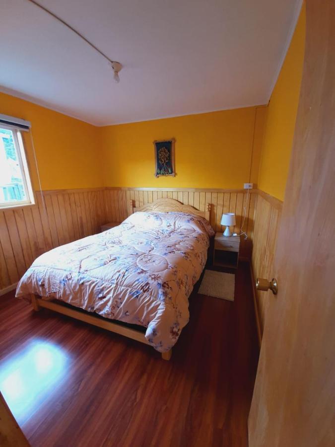 Cabana Cavernas Austral Puerto Sanchez Villa Eksteriør billede