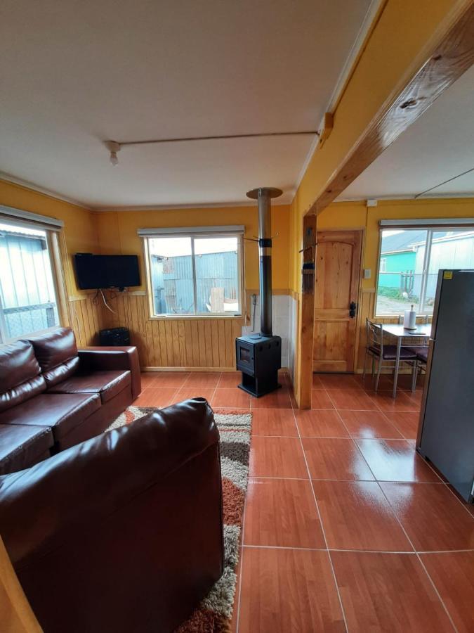 Cabana Cavernas Austral Puerto Sanchez Villa Eksteriør billede